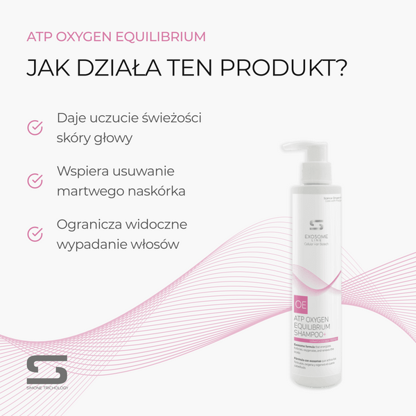 Simone Trichology ATP Oxygen Equilibrium Shampoo+ Szampon równoważący 500 ml