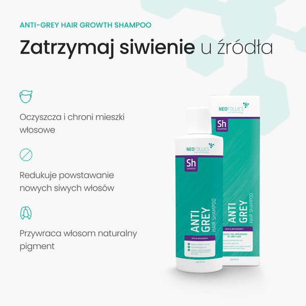 Neofollics Anti-Grey Hair Shampoo