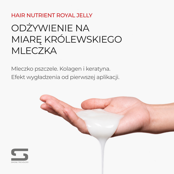 Simone Trichology Hair Nutrient Royal Jelly Szampon z mleczkiem pszczelim 250 ml