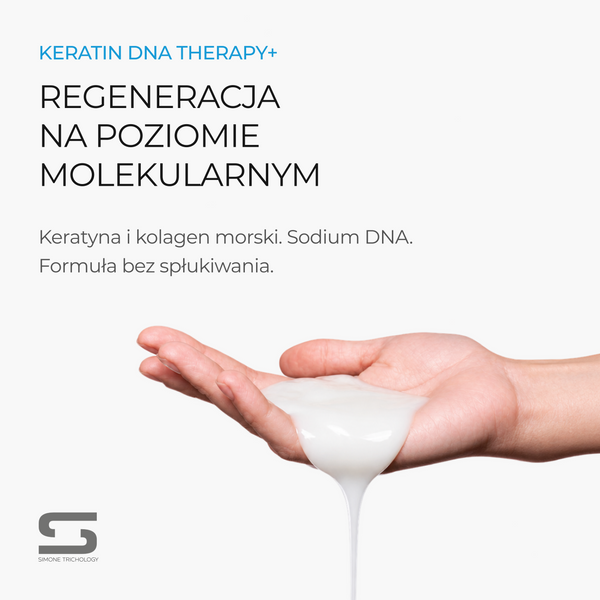 Simone Trichology Keratin DNA Therapy+ Serum regenerujące do skóry głowy i włosów 100 ml