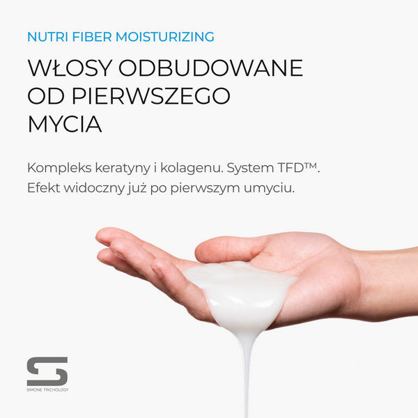 Simone Trichology Nutri Fiber Moisturizing Szampon nawilżający 250 ml