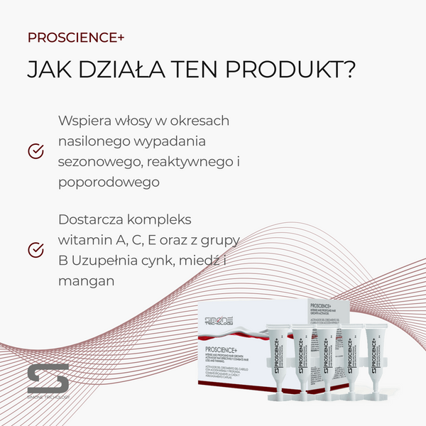 Simone Trichology PROSCIENCE+ Ampułki do skóry głowy 25 × 5 ml