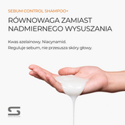 Simone Trichology Sebum Control Shampoo+ Szampon regulujący sebum 250 ml