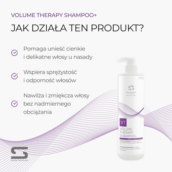 Simone Trichology Volume Therapy Shampoo+ Szampon zwiększający objętość 500 ml