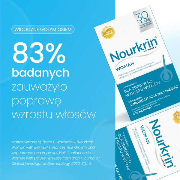 Nourkrin® Woman - Proteoglikany - Suplement diety
