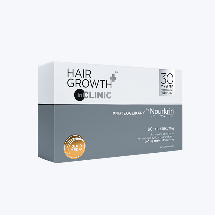 Nourkrin® HairGrowth+ InCLINIC - Proteoglikany - Suplement diety