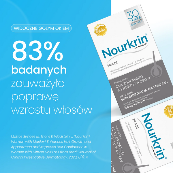 Nourkrin® Man - Proteoglikany - Suplement diety