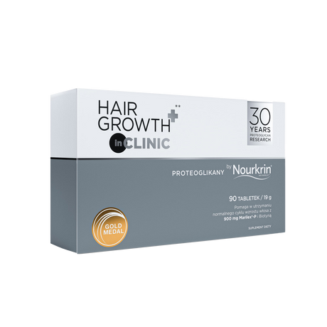 Nourkrin® HairGrowth+ InCLINIC - Proteoglikany - Suplement diety