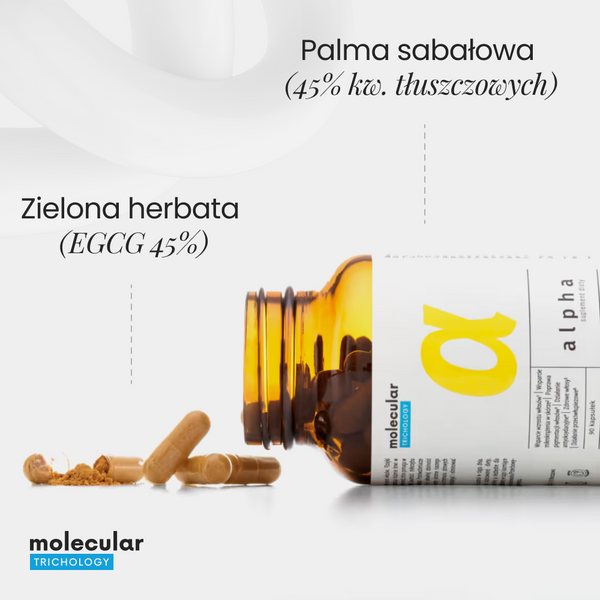 Molecular Trichology Alpha Suplement diety 90 kapsułek