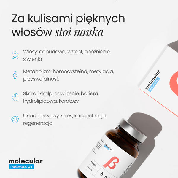 Molecular Trichology Beta B-complex Suplement diety