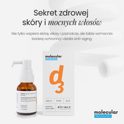 Molecular Trichology Witamina D3 + MCT 4.000 IU Suplement diety