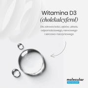 Molecular Trichology Witamina D3 + MCT 4.000 IU Suplement diety