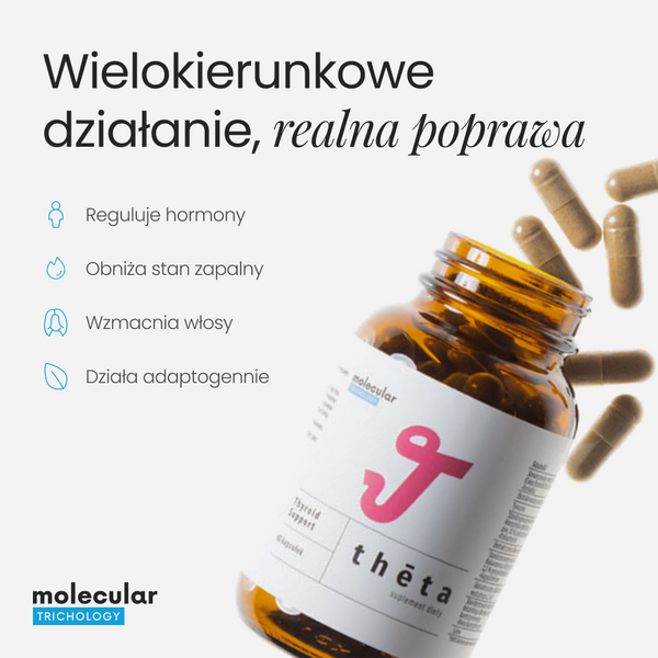 Molecular Trichology Theta Thyroid Support Suplement diety